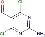 2-Amino-4,6-dichloropyrimidine-5-carboxaldehyde