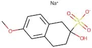 2-Hydroxy-6-methoxy-1,2,3,4-tetrahydronaphthalene-2-sulphonic acid sodium salt