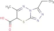 3-Ethyl-6-methyl-7H-[1,2,4]triazolo[3,4-b][1,3,4]thiadiazine-7-carboxylic acid