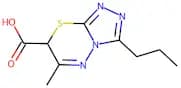 6-Methyl-3-propyl-7H-[1,2,4]triazolo[3,4-b][1,3,4]thiadiazine-7-carboxylic acid