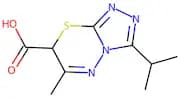 3-Isopropyl-6-methyl-7H-[1,2,4]triazolo[3,4-b][1,3,4]thiadiazine-7-carboxylic acid