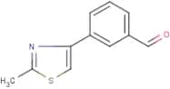 3-(2-Methyl-1,3-thiazol-4-yl)benzaldehyde