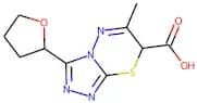 6-Methyl-3-(tetrahydrofuran-2-yl)-7H-[1,2,4]triazolo[3,4-b][1,3,4]thiadiazine-7-carboxylic acid