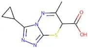 3-Cyclopropyl-6-methyl-7H-[1,2,4]triazolo[3,4-b][1,3,4]thiadiazine-7-carboxylic acid