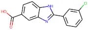 2-(3-Chlorophenyl)-1H-benzimidazole-5-carboxylic acid