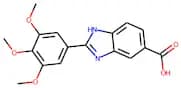 2-(3,4,5-Trimethoxyphenyl)-1H-benzimidazole-5-carboxylic acid