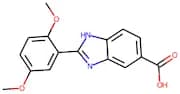 2-(2,5-Dimethoxyphenyl)-1H-benzimidazole-5-carboxylic acid