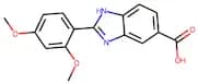 2-(2,4-Dimethoxyphenyl)-1H-benzimidazole-5-carboxylic acid