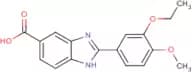 2-(3-Ethoxy-4-methoxyphenyl)-1H-benzimidazole-5-carboxylic acid