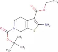 Ethyl 2-amino-4,5,6,7-tetrahydrothieno[2,3-c]pyridine-3-carboxylate, N-BOC protected