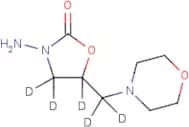 3-Amino-5-morpholinomethyl-1,3oxazolidone-d5