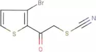 2-(3-Bromothien-2-yl)-2-oxoethyl thiocyanate