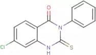 7-Chloro-2,3-dihydro-3-phenyl-2-thioxo-1H-quinazolin-4-one