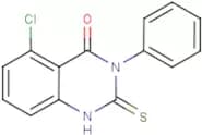 5-Chloro-2,3-dihydro-3-phenyl-2-thioxo-1H-quinazolin-4-one