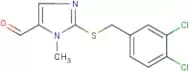 2-[(3,4-Dichlorobenzyl)thio]-1-methyl-1H-imidazole-5-carboxaldehyde