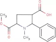 5-(Methoxycarbonyl)-1-methyl-2-phenylpyrrolidine-3-carboxylic acid