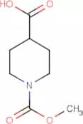1-(Methoxycarbonyl)piperidine-4-carboxylic acid
