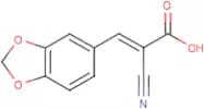 3-(1,3-Benzodioxol-5yl)-2-cyanoacrylic acid