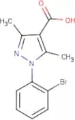 1-(2-Bromophenyl)-3,5-dimethyl-1H-pyrazole-4-carboxylic acid