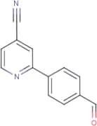 2-(4-Formylphenyl)isonicotinonitrile