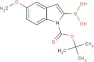 5-Methoxy-1H-indole-2-boronic acid, N-BOC protected