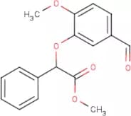 Methyl 2-(5-formyl-2-methoxyphenoxy)-2-phenylacetate