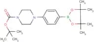 4-[4-(4,4,5,5-Tetramethyl-1,3,2-dioxaborolan-2-yl)phenyl]piperazine, N1-BOC protected