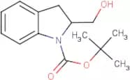 2-(Hydroxymethyl)indoline, N-BOC protected