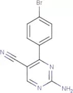 2-Amino-4-(4-bromophenyl)pyrimidine-5-carbonitrile