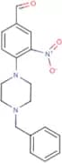 4-(4-Benzylpiperazino)-3-nitrobenzenecarboxaldehyde