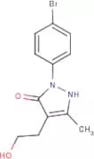 2-(4-Bromophenyl)-4-(2-hydroxyethyl)-5-methyl-1,2-dihydro-3H-pyrazol-3-one