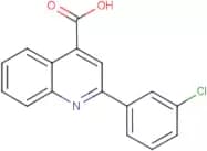 2-(3-Chlorophenyl)-4-quinolinecarboxylic acid