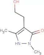 1,2-Dihydro-2,5-dimethyl-4-(2-hydroxyethyl)-3H-pyrazol-3-one
