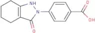 4-(3-Oxo-1,3,4,5,6,7-hexahydro-2H-indazol-2-yl)benzoic acid