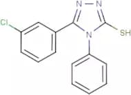 5-(3-Chlorophenyl)-4-phenyl-4H-1,2,4-triazole-3-thiol