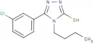 4-Butyl-5-(3-chlorophenyl)-4H-1,2,4-triazole-3-thiol