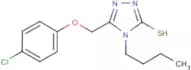 4-Butyl-5-(4-chlorophenoxymethyl)-4H-1,2,4-triazole-3-thiol