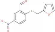 2-[(Fur-2-ylmethyl)thio]-5-nitrobenzaldehyde