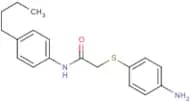 2-[(4-Aminophenyl)thio]-N-(4-butylphenyl)acetamide
