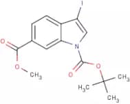 1-tert-Butyl 6-methyl 3-iodo-1H-indole-1,6-dicarboxylate