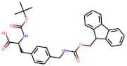4-{[(9H-Fluoren-9-ylmethoxycarbonyl)amino]methyl}-L-phenylalanine, N-BOC protected