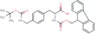 4-{[(tert-Butoxycarbonyl)amino]methyl}-D-phenylalanine, N-FMOC protected