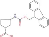 (1R,3S)-(-)-3-Aminocyclopentane-1-carboxylic acid, N-FMOC protected