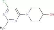 1-(6-Chloro-2-methylpyrimidin-4-yl)-4-hydroxypiperidine