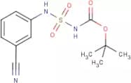 3-(3-Cyanophenyl)-2,2-dioxodiazathiane, N1-BOC protected