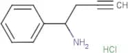 (1-Aminobut-3-yn-1-yl)benzene hydrochloride