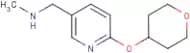 5-[(Methylamino)methyl]-2-(tetrahydro-2H-pyran-4-yloxy)pyridine