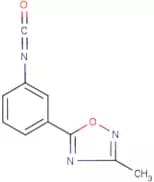 5-(3-Isocyanatophenyl)-3-methyl-1,2,4-oxadiazole