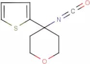4-Isocyanato-4-(thien-2-yl)tetrahydro-2H-pyran
