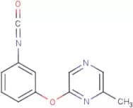 3-[(6-Methylpyrazin-2-yl)oxy]phenyl isocyanate